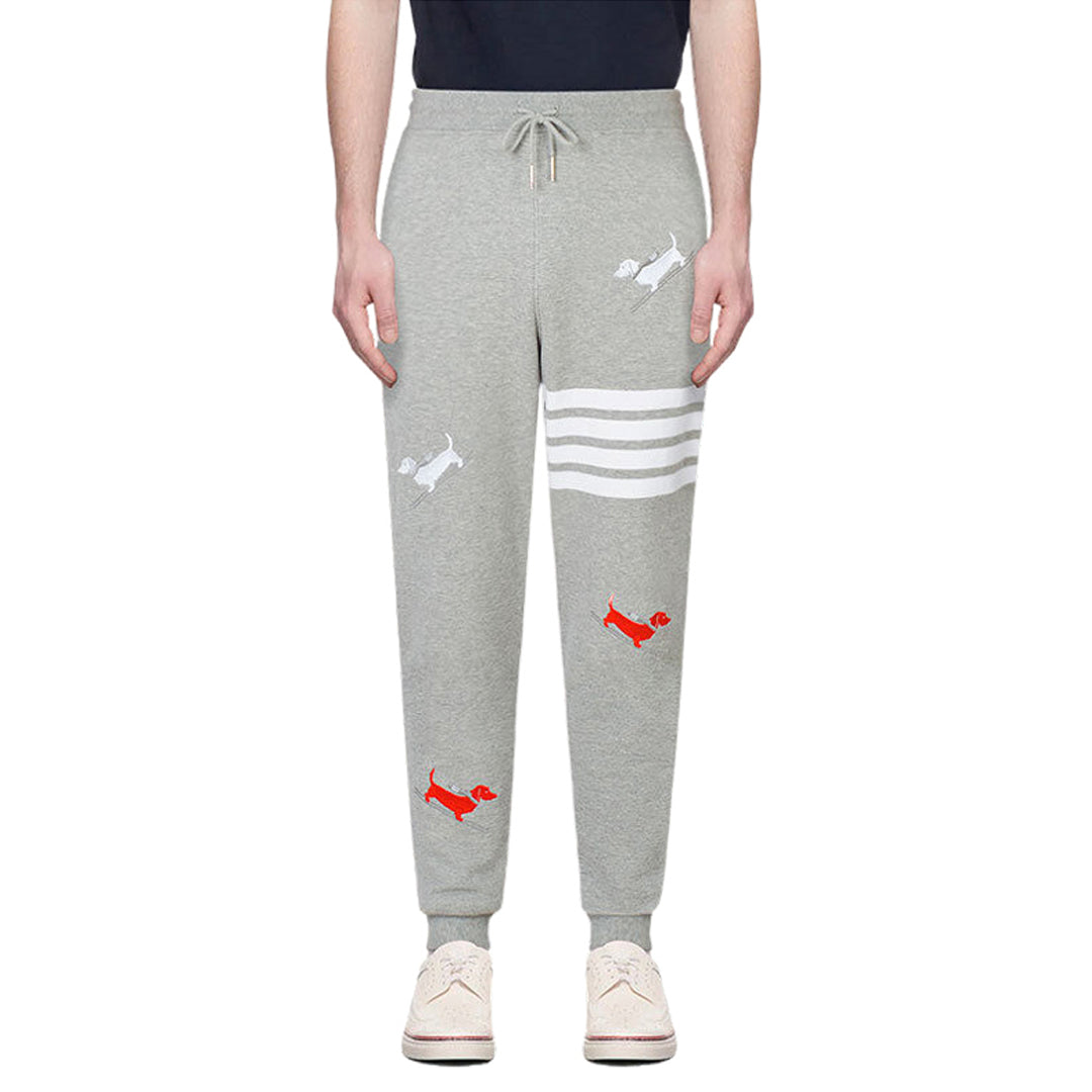 Thom Browne Style Dogs Sweatpants