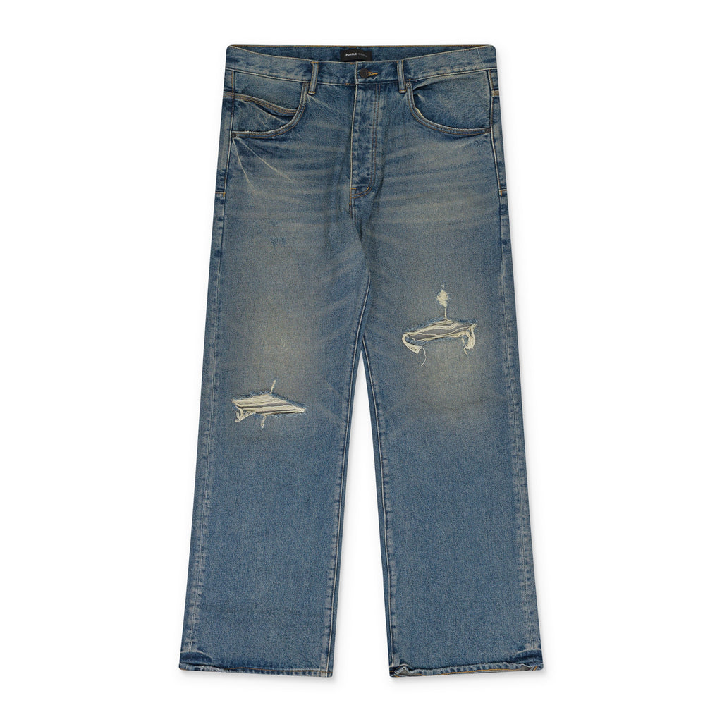 Dark Indigo P018 9 To 5 Baggy Fit Jeans