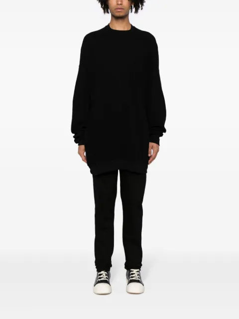 Rick Owens crew-neck cotton sweatshirt