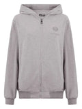 Plein Sport zip-up patch-detail hoodie