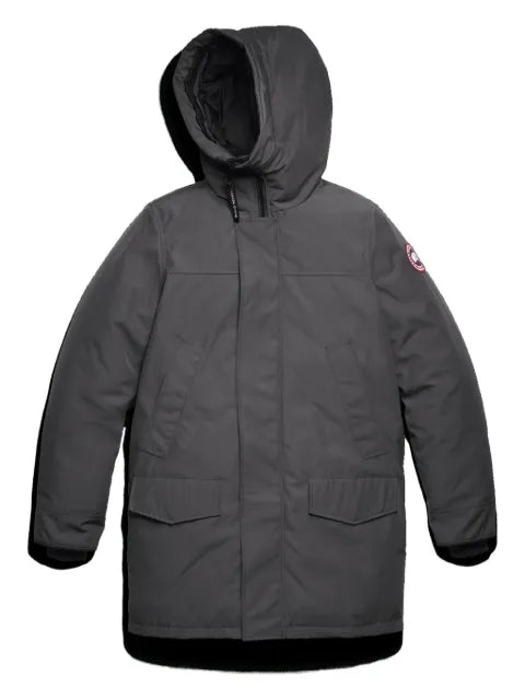 Canada Goose hooded patch jacket
