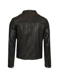 Al Duca D’Aosta 1902 nappa-leather biker jacket