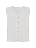Homme Plissé Issey Miyake pleated V-neck waistcoat