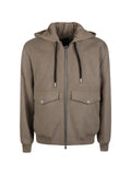 Moose Knuckles hooded wool jacket