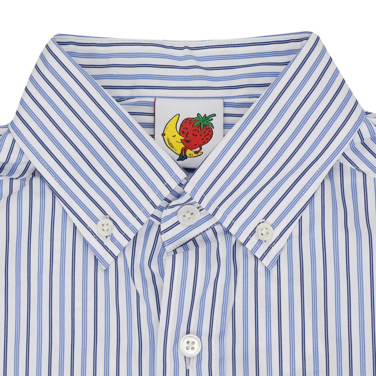Blue Chicken Button Down Shirt
