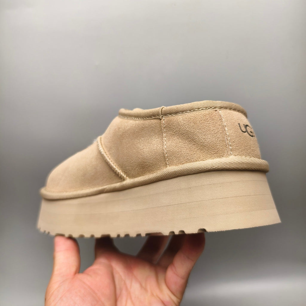 Sand Mary Jane Platform Fashion Shoes — New Arrival | In Stock