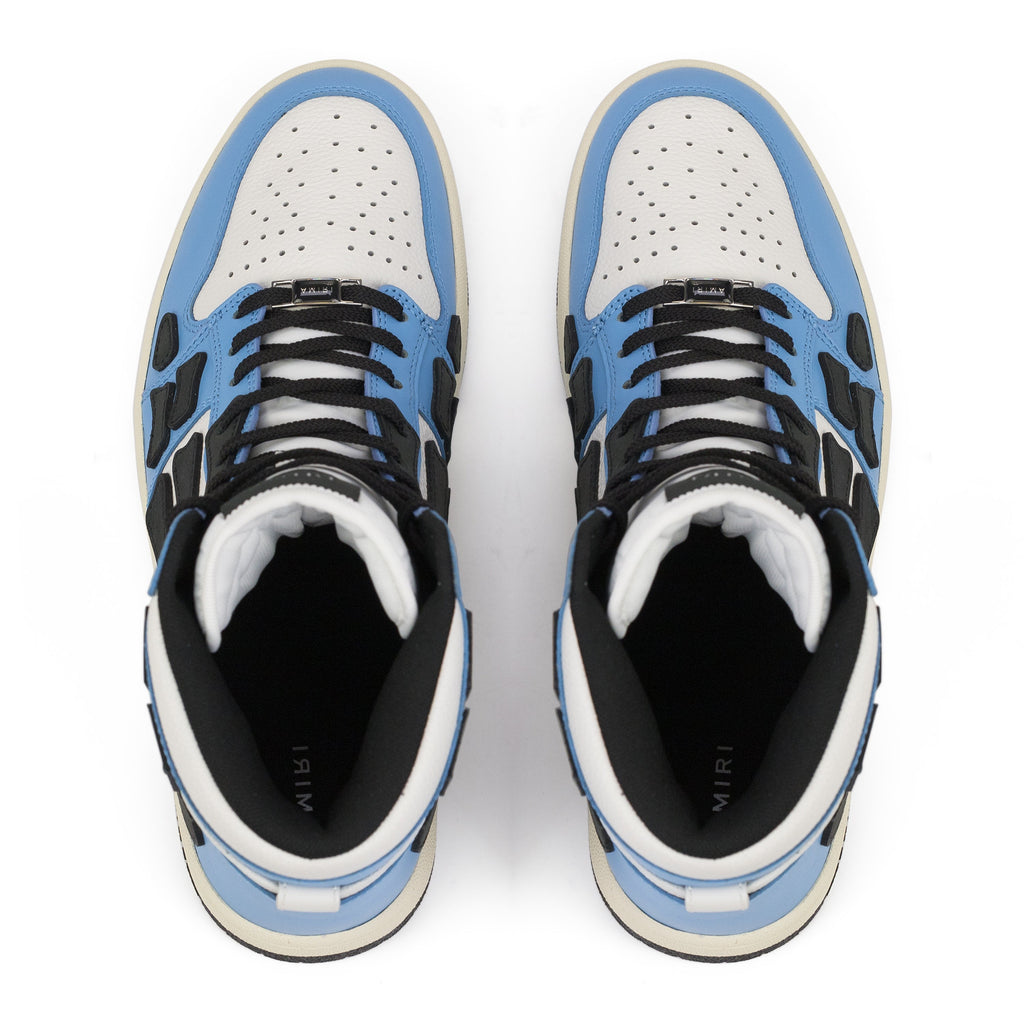 Carolina Blue/White Skel Top Hi Sneakers
