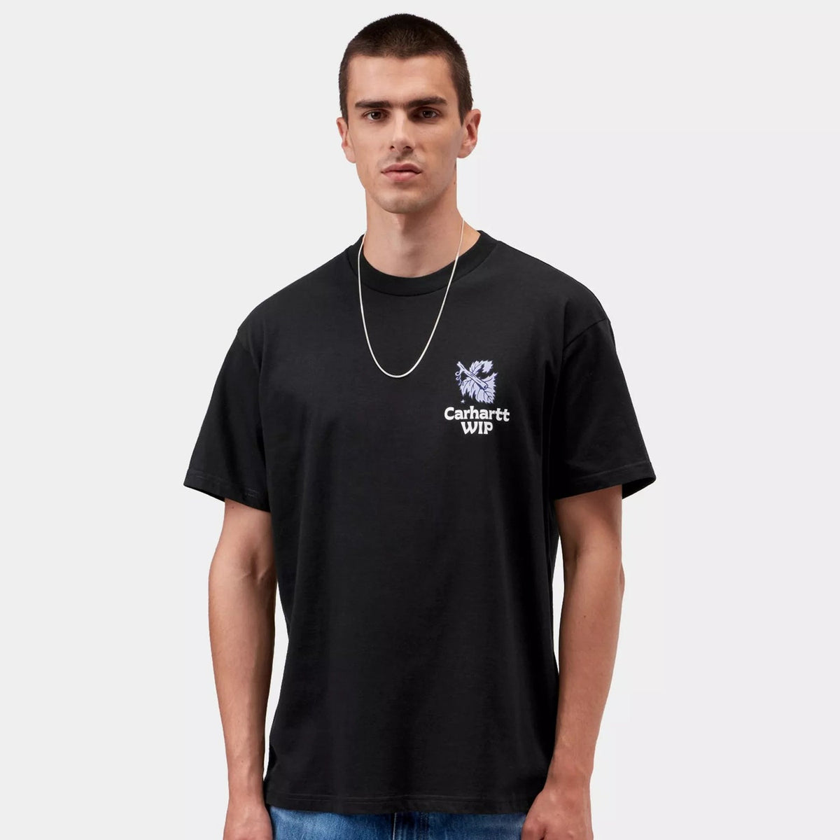 Carhartt WIP S/S Grape Picker T-Shirt: Black