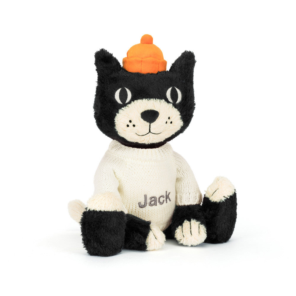 Jellycat Jack with Personalized Cream Jumper