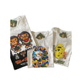 Bape Baby Milo Multi‑Print Graphic Oversized Tee Streetwear Unisex