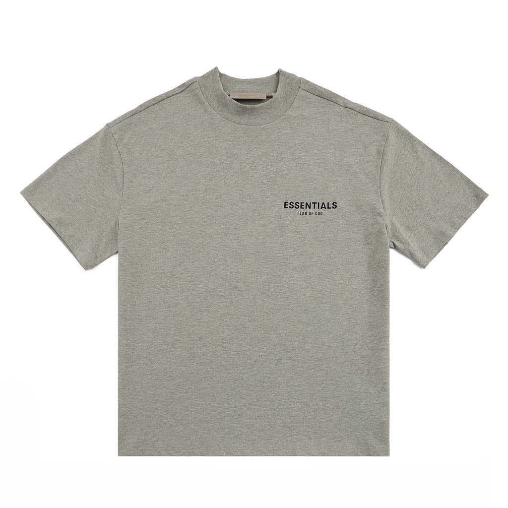 ESSENTIALS Flocked Logo Graphic T-Shirt