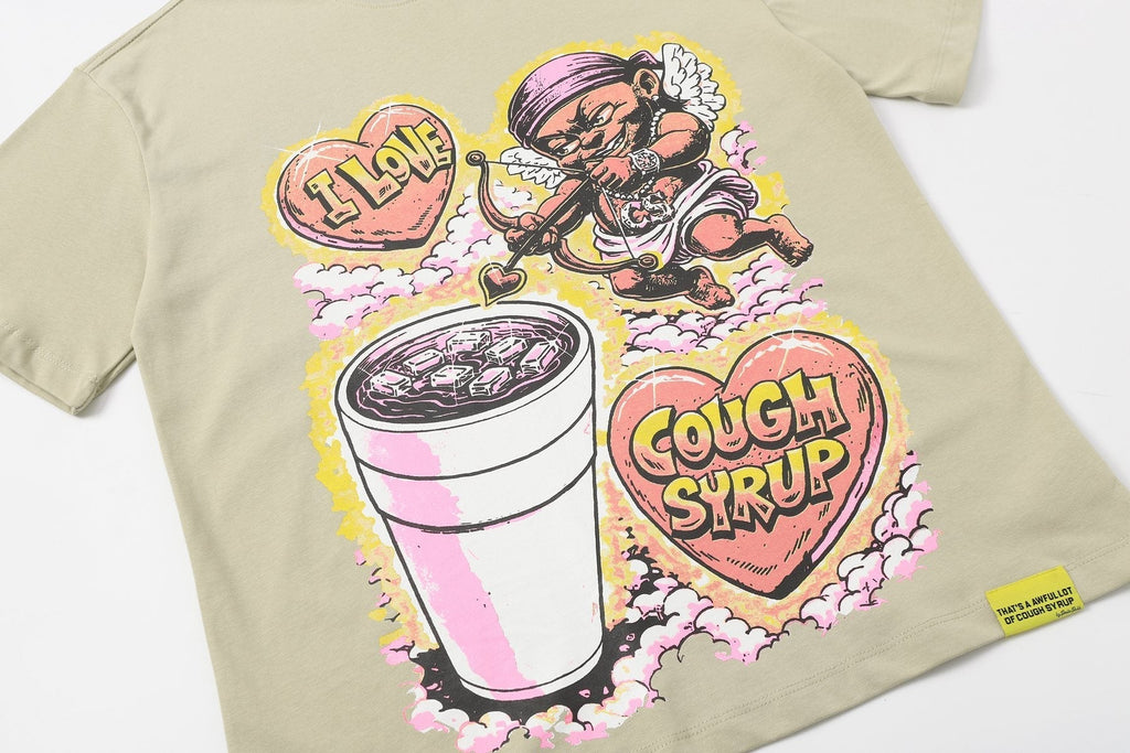 That's A Awful Lot Of Cough Syrup Cupid Graphic T-Shirt