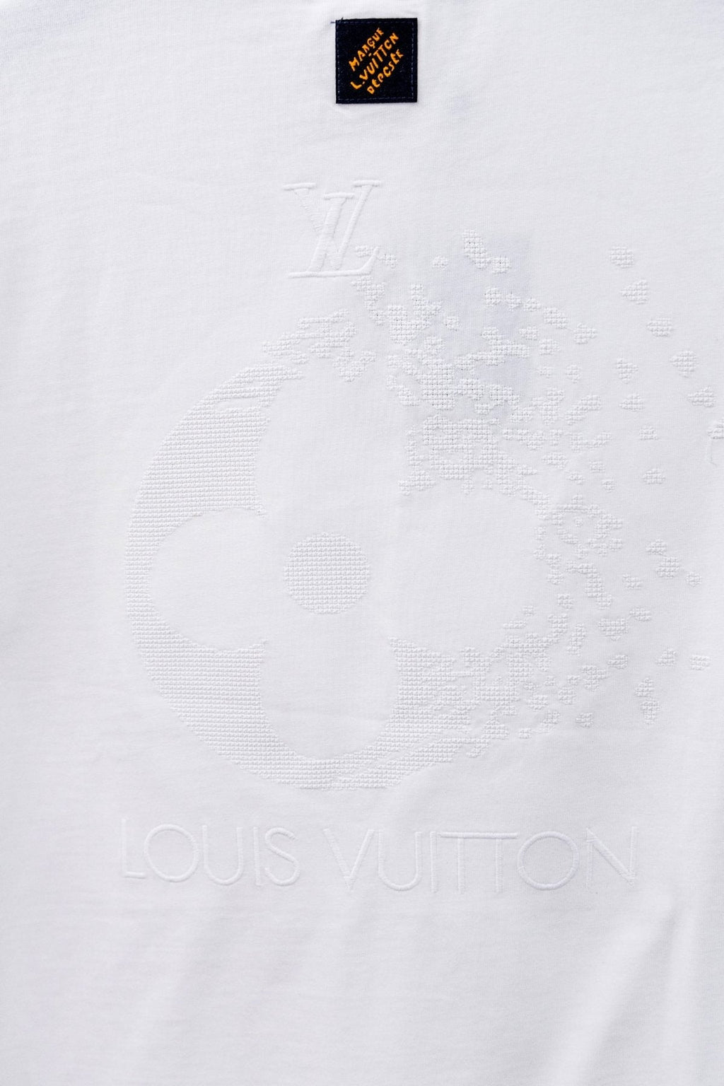 Louis Vuitton*LV Tonal Floral Graphic Short-Sleeve T-Shirt