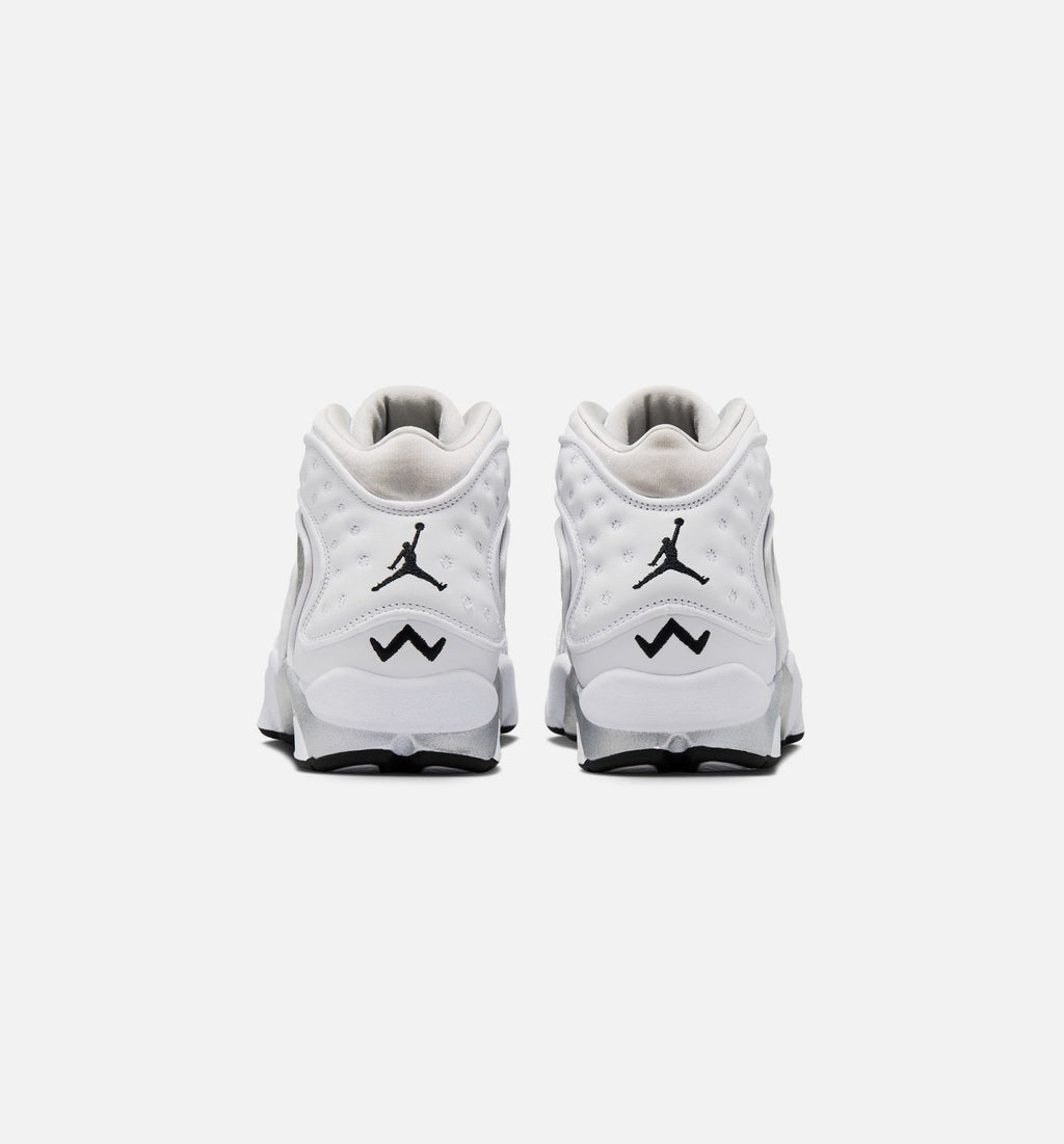 Air Jordan OG Women's Sneakers - White / Black / Metallic Silver
