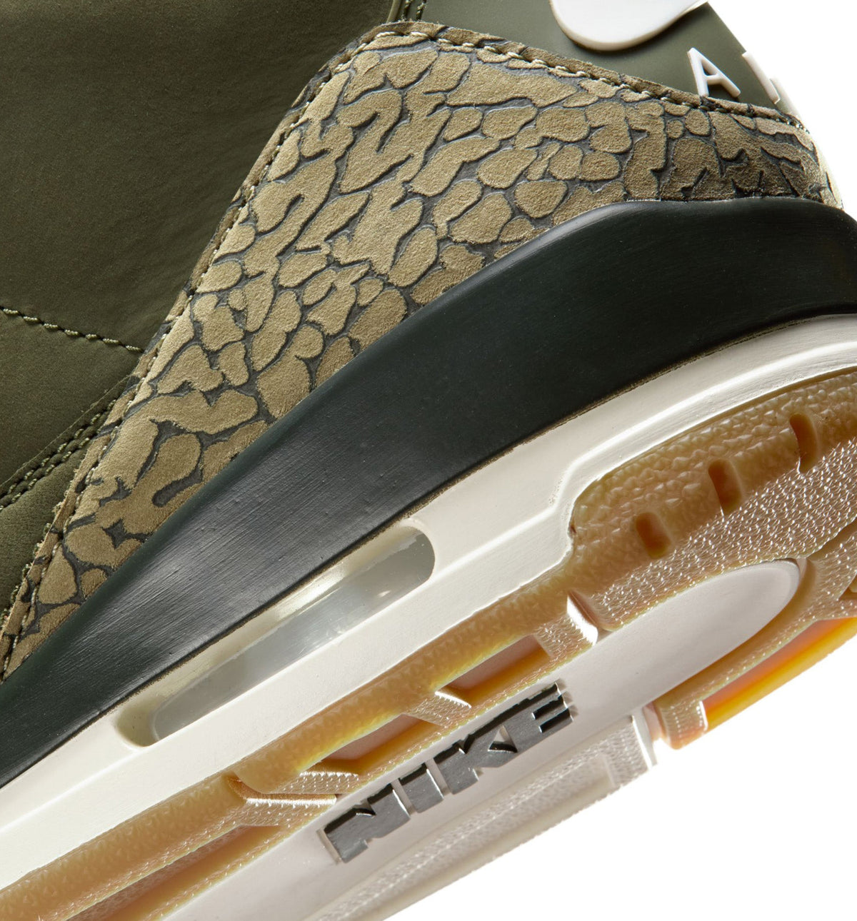 Air Jordan 3 Retro Medium Olive Men's Lifestyle Shoe