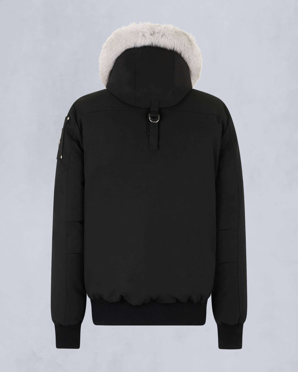 Moose Knuckles Original Ballistic Neoshear Bomber Jacket Black