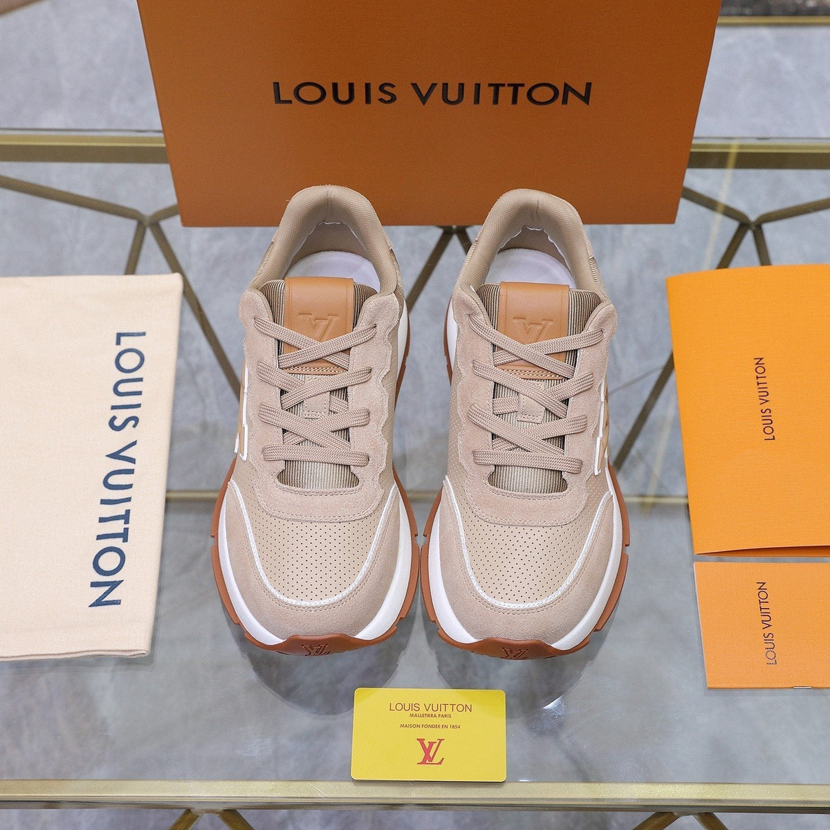 Louis Vuitton Gum-Sole Low-Top Sneakers