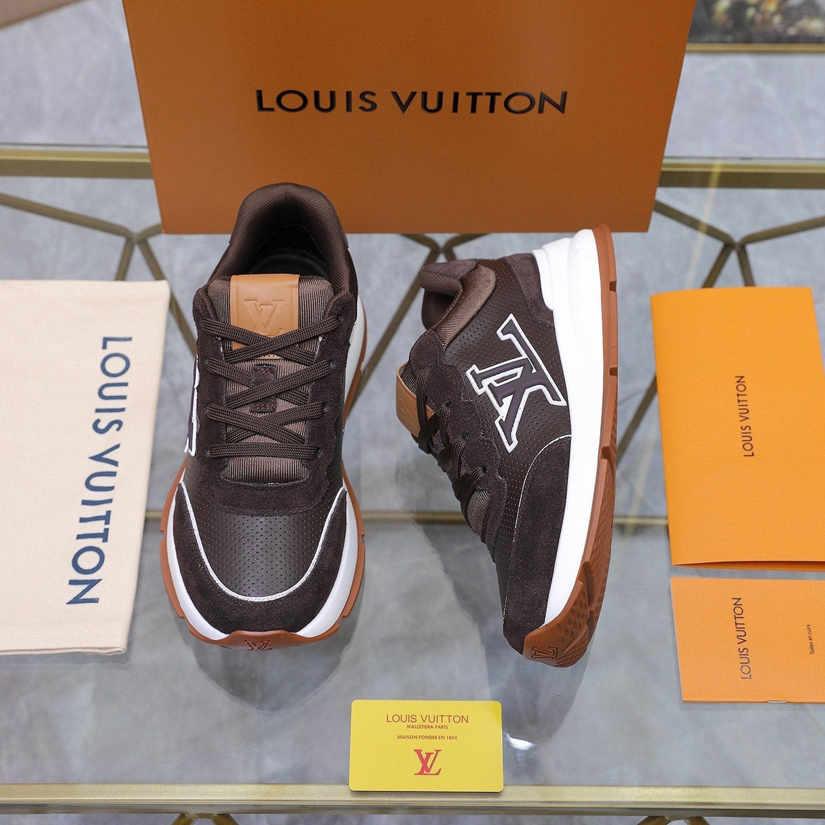 Louis Vuitton Gum-Sole Low-Top Sneakers