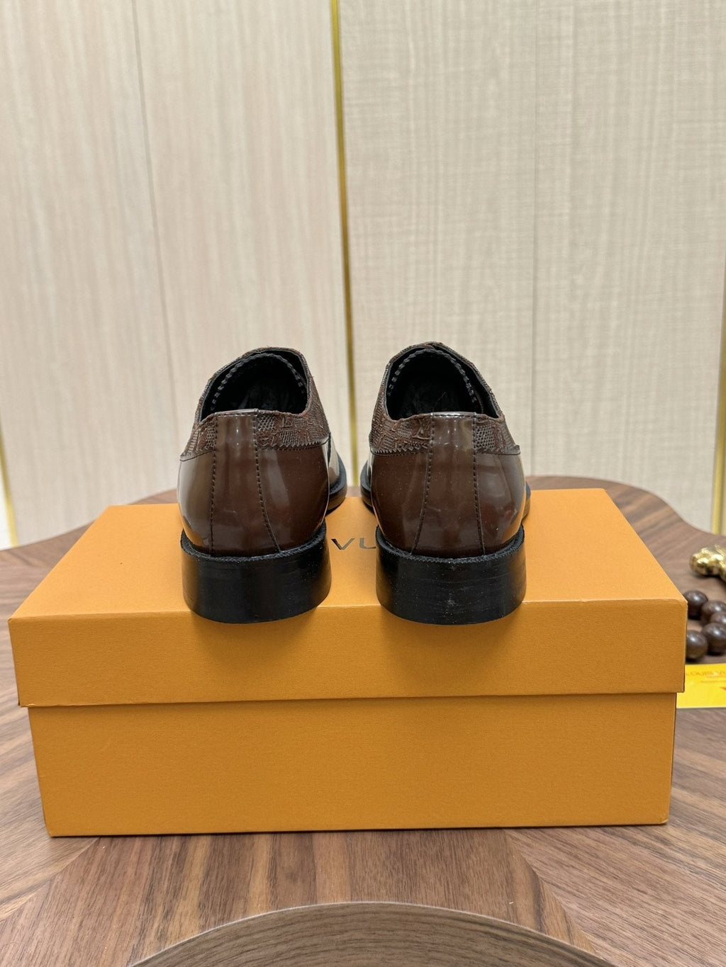 Louis Vuitton Men's Textured Vamp Lace-Up Dress Shoes