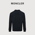Moncler MC Terry Cloth Flocked Arch Logo Long Sleeve T-Shirt
