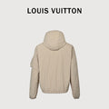 Louis Vuitton LV Monogram Reversible Windbreaker Hooded Jacket